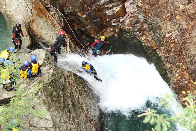 Minakami Half-Day Canyoning Adventure - Fox Canyon turns a stream into an adventure course