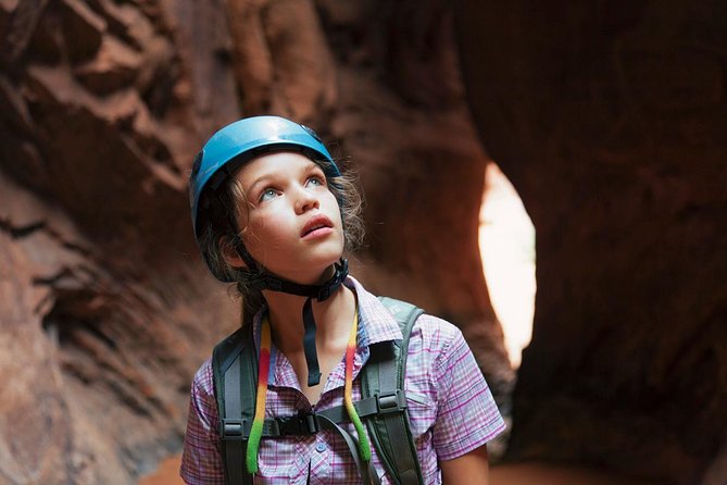 Moab Canyoneering Experience - Morning Glory Arch from the rappel station