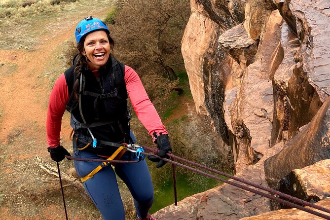 Moab Private Half-Day Canyoneering (4 Hours) - Four rappels inside Moab’s canyon country