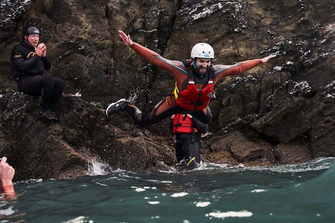 Newquay Coasteering x Cornish Wave | Original Since 2012 - Swimming, scrambling, and easy rock climbing