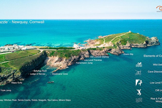 Newquay Coasteering x Cornish Wave | Original Since 2012 - Whirlpools, gullies, and caves