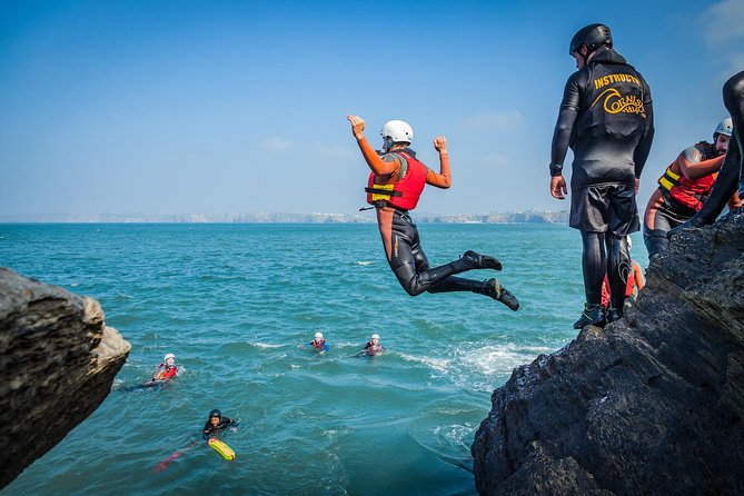 Newquay Coasteering x Cornish Wave | Original Since 2012 - The cliff jumps are the memorable part