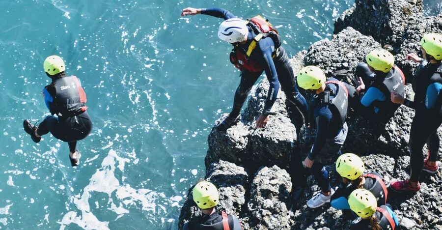 Portofino: Coasteering Tour - Starting at Outdoor Portofino near Paraggi Bay
