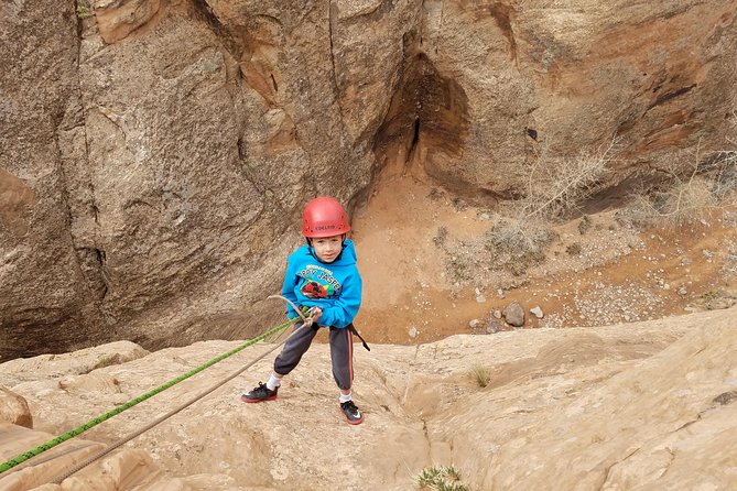 Private Half-Day Canyoneering Tour in Moab - The 15-foot rappel and optional 90-foot drop