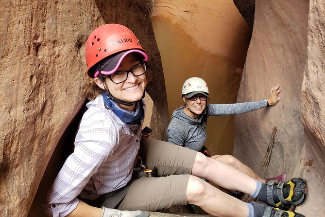 Private Half-Day Canyoneering Tour in Moab - Hiking, scrambling, and moving through the canyon