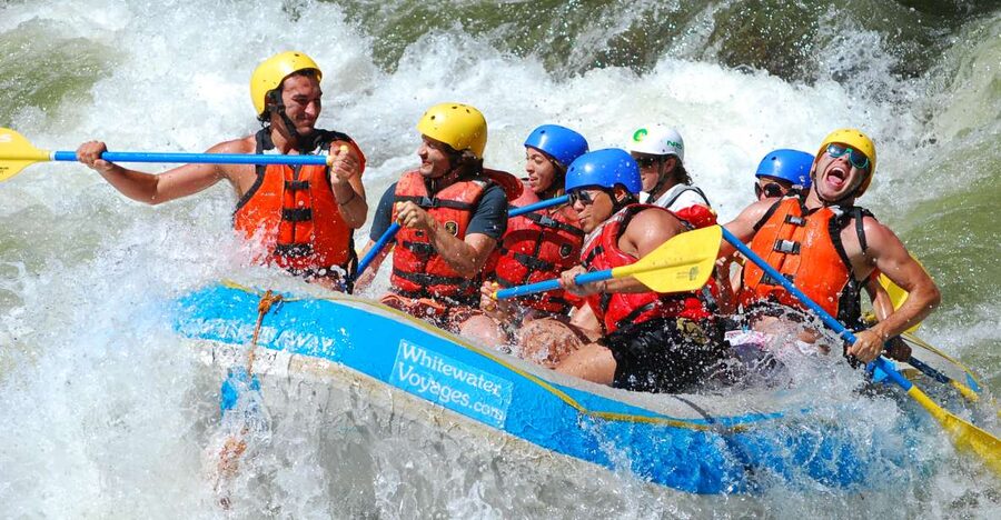 Rafting, Canyoning & Zipline, : 3-in-1 Adrenaline Tour - Getting ready at Köprülü Canyon