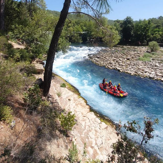 Rafting, Canyoning & Zipline, : 3-in-1 Adrenaline Tour - A short break, then zip lines over the river