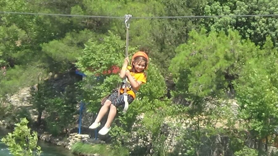 Rafting, Canyoning & Zipline, : 3-in-1 Adrenaline Tour - Rafting 14 kilometers on the Köprüçay