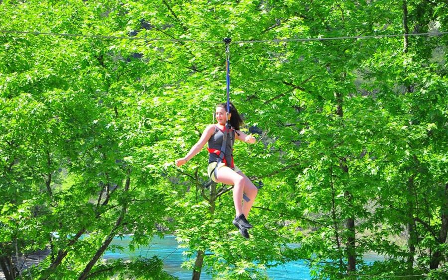 Rafting, Canyoning & Zipline, : 3-in-1 Adrenaline Tour - The morning transfer from Antalya’s resort coast