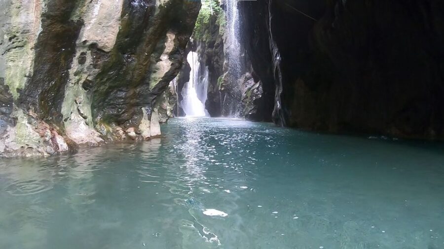 Rethymno: Canyoning Tour in the Kourtaliotiko Gorge - Walking toward the Fairy Cave