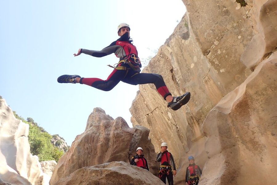 Ronda: Buitreras Canyoning Tour in "The Cathedral" - Six hours of swimming, slides, and rappels