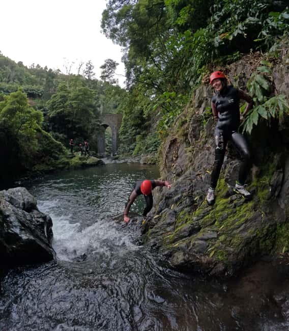 São Miguel Azores - Canyoning Ascend - Moinhos do Félix - The gear you receive for the three-hour outing