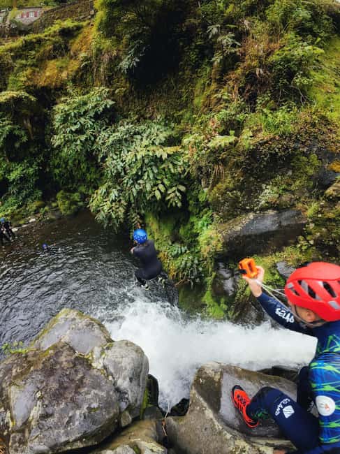 São Miguel: Level 1 Canyoning in Ribeira dos Caldeirões - What the $82 price includes