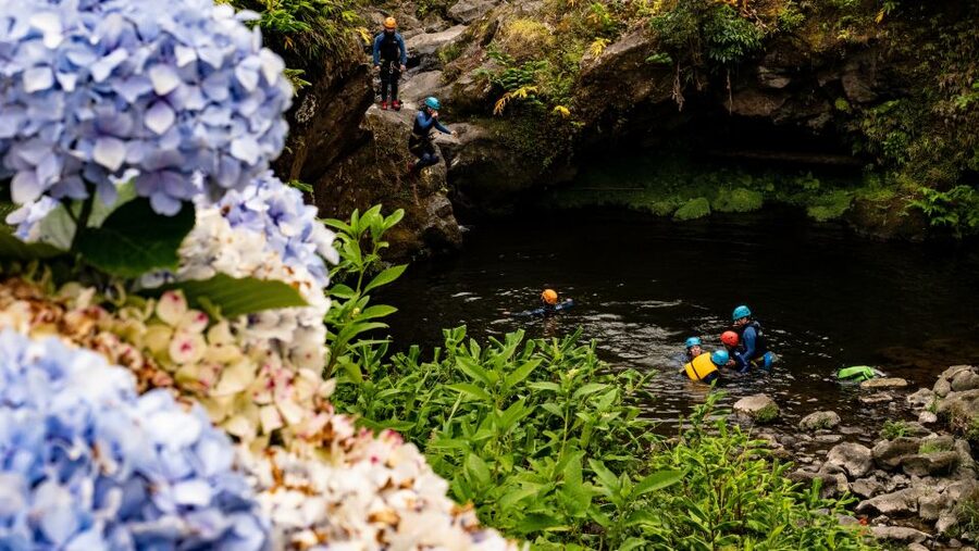 Sao Miguel: Ribeira dos Caldeiroes Canyoning Experience - How safe and beginner-friendly is it?