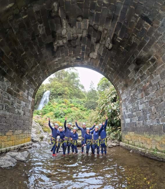 São Miguel: WaterPark Canyoning Ribeira dos Caldeirões - How challenging is it for a first timer?
