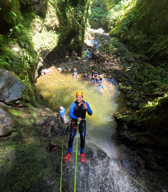 São Miguel: WaterPark Canyoning Ribeira dos Caldeirões - The best way to prepare mentally