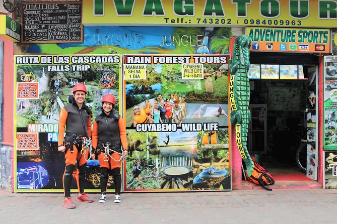 Small-Group Canyoning Experience in Baños de Agua Santa - The equipment and comfort question