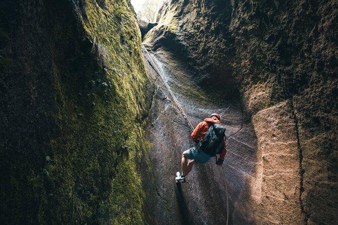 Small-Group Half-Day Canyoning in La Orotava - Volcanic ash, erosion, and canyon color