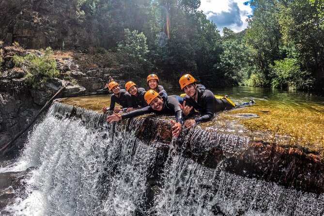 Soft Canyoning, river Ceira, Góis, Serra da Lousa, Coimbra - Slides, ropes, and easier alternatives