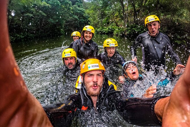 Soft Canyoning, river Ceira, Góis, Serra da Lousa, Coimbra - The waterfall near Monte Redondo