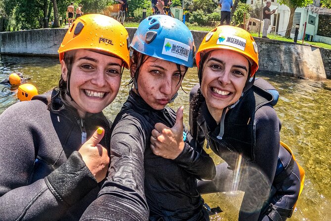 Soft Canyoning, river Ceira, Góis, Serra da Lousa, Coimbra - Who will get the most from this outing