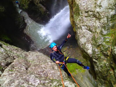Talloires: Guided Canyoning Experience in Angon Canyon