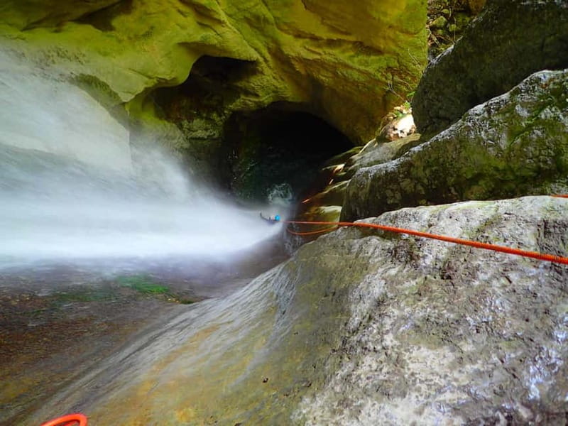 Talloires: Guided Canyoning Experience in Angon Canyon - What the $64 price covers